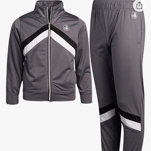 Body Glove Boys’ Tracksuit Set 2 Pc Tricot Sweatshirt and Jogger Sweatpants